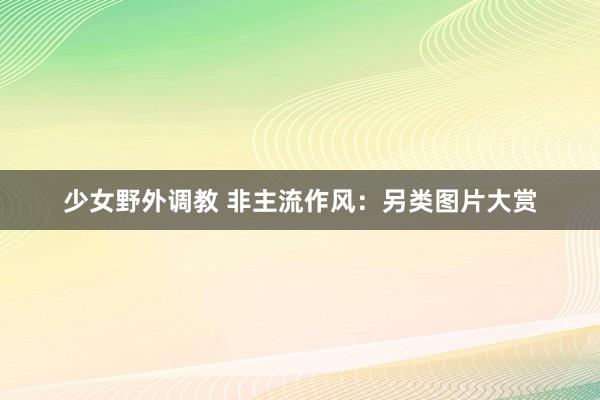 少女野外调教 非主流作风：另类图片大赏