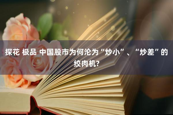 探花 极品 中国股市为何沦为“炒小”、“炒差”的绞肉机?