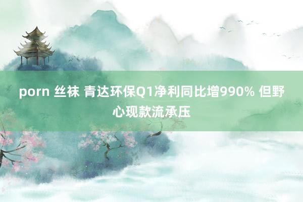 porn 丝袜 青达环保Q1净利同比增990% 但野心现款流承压